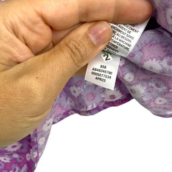 Abound Swing Cami Purple Windy Daisy Size Large NWOT $20 MSRP - Picture 7 of 8